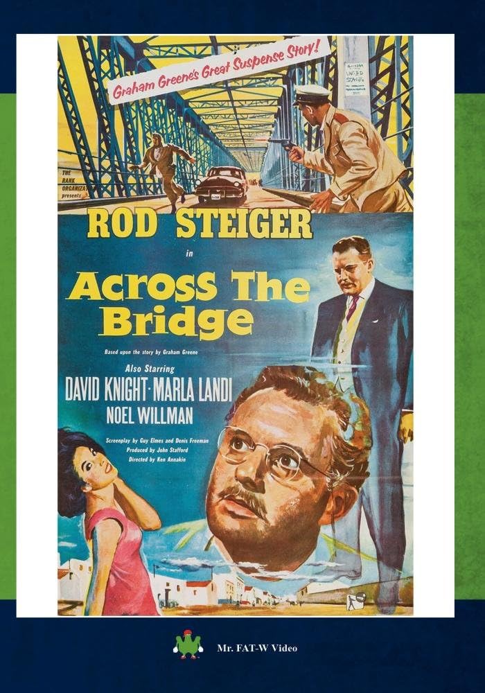 Pochette DVD du film Across The Bridge de 1957 avec Rod Steiger