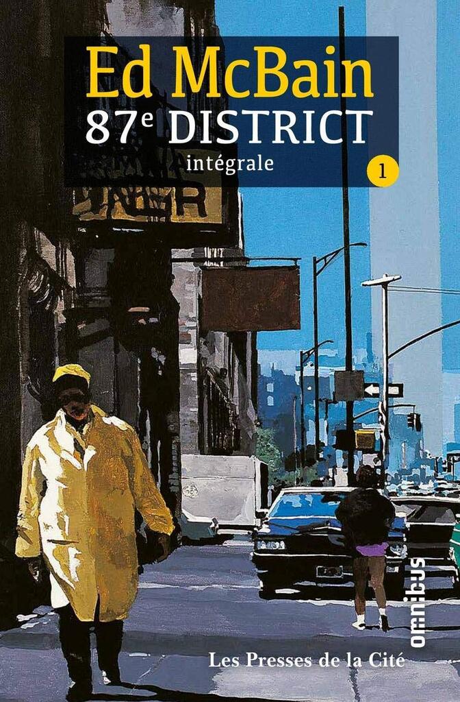 couverture volume 1 de la compilation de 87e District de Ed McBain